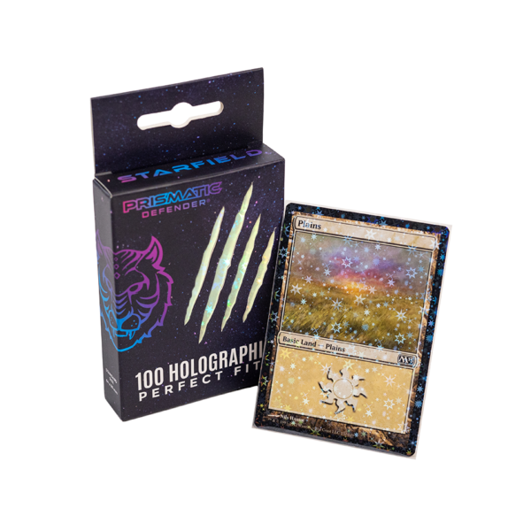 Starfield Holographic Perfect Fit Card Sleeves