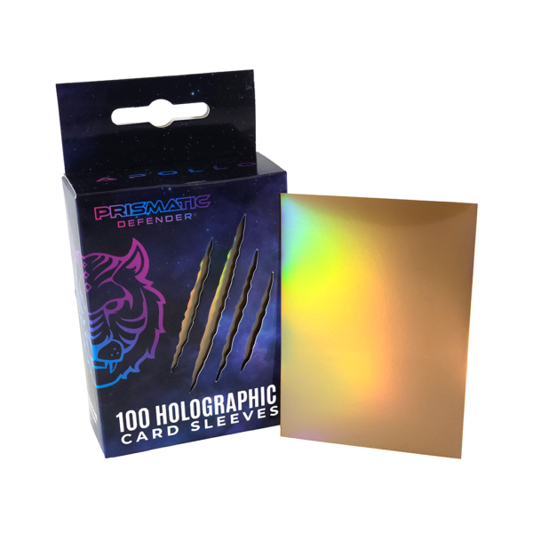 APOLLO/ORACLE (Gold) Holographic Card Sleeves