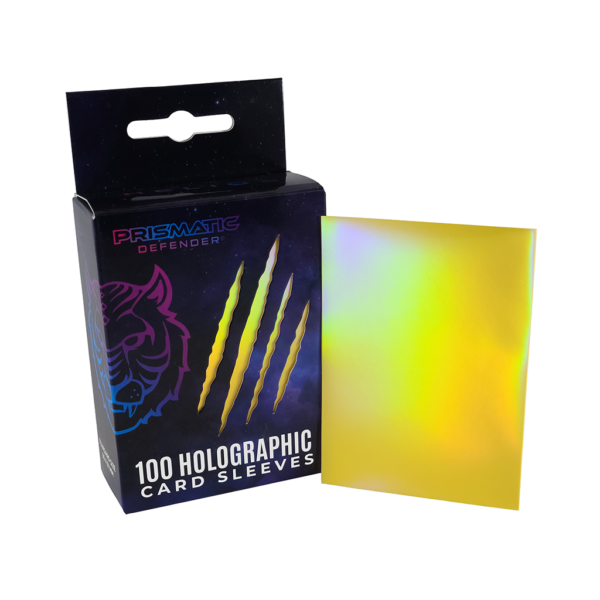 HELIOS/ORACLE (Yellow) Holographic Card Sleeves