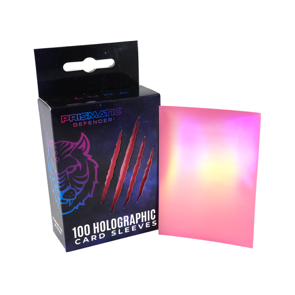 LUNA/ORACLE (Dark Pink) Holographic Card Sleeves