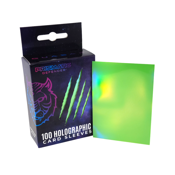 QUASAR/ORACLE (Light Green) Holographic Card Sleeves